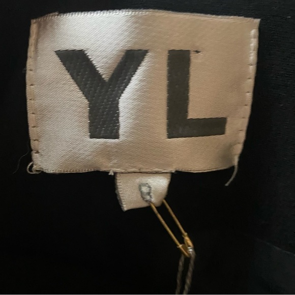 YL by Yair Vintage New Size 8 Black Blue Colorblock Retro Sheath Dress USA Made - Picture 5 of 8